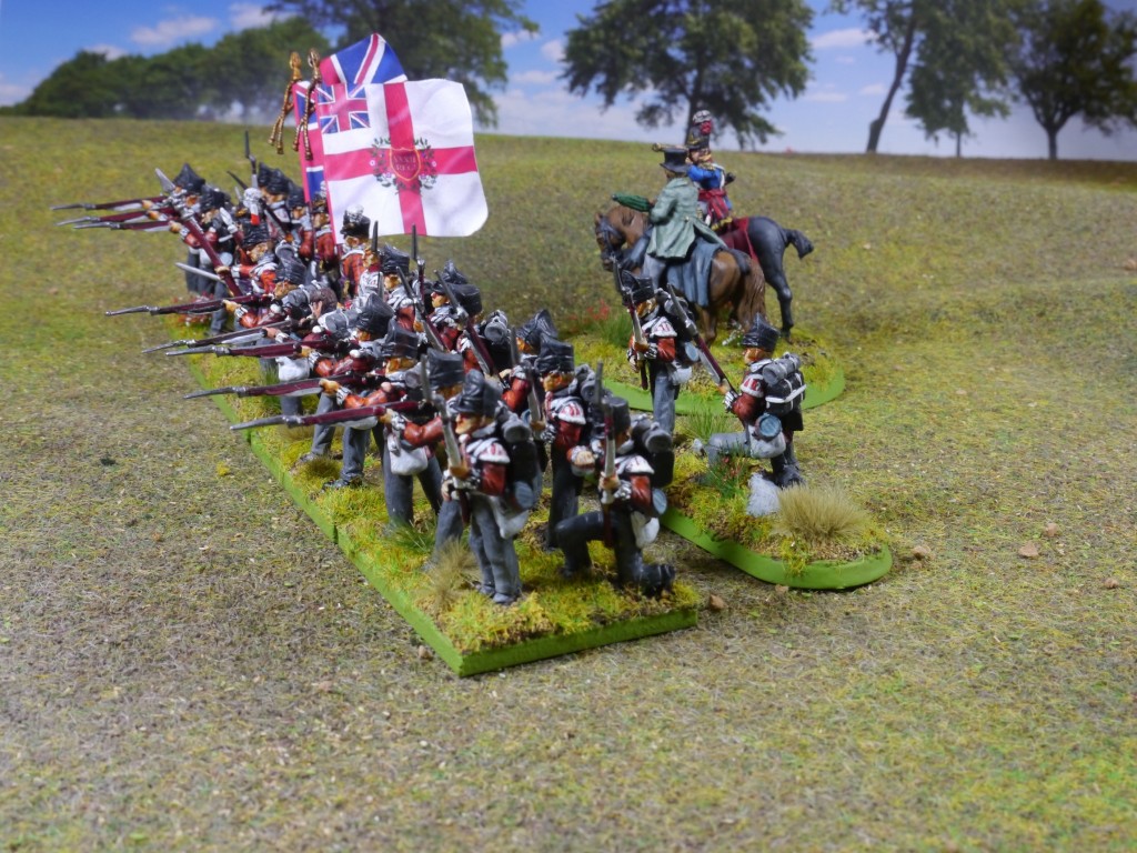 Napoleonic British 32nd foot Perry (2) Napoleonic British 32nd regiment of foot from Perry Miniatures