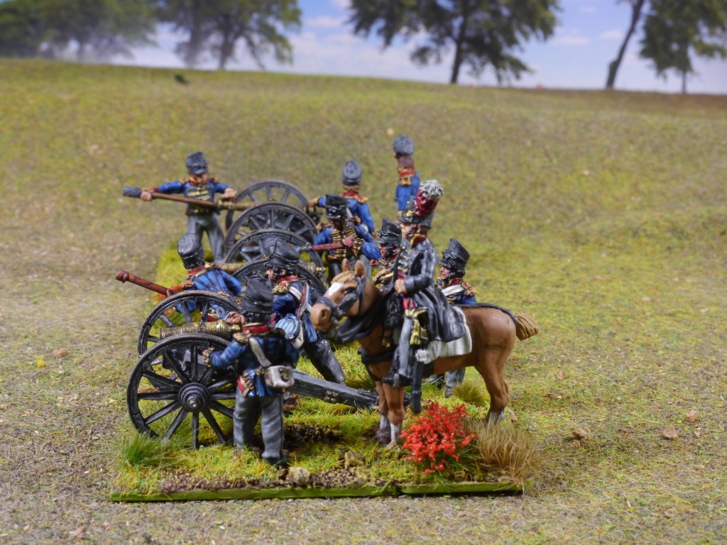 Napoleonic British royal foot artillery from Perry Miniatures