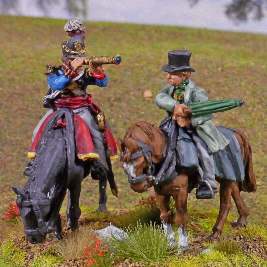 Napoleonic British general Picton from Perry Miniatures