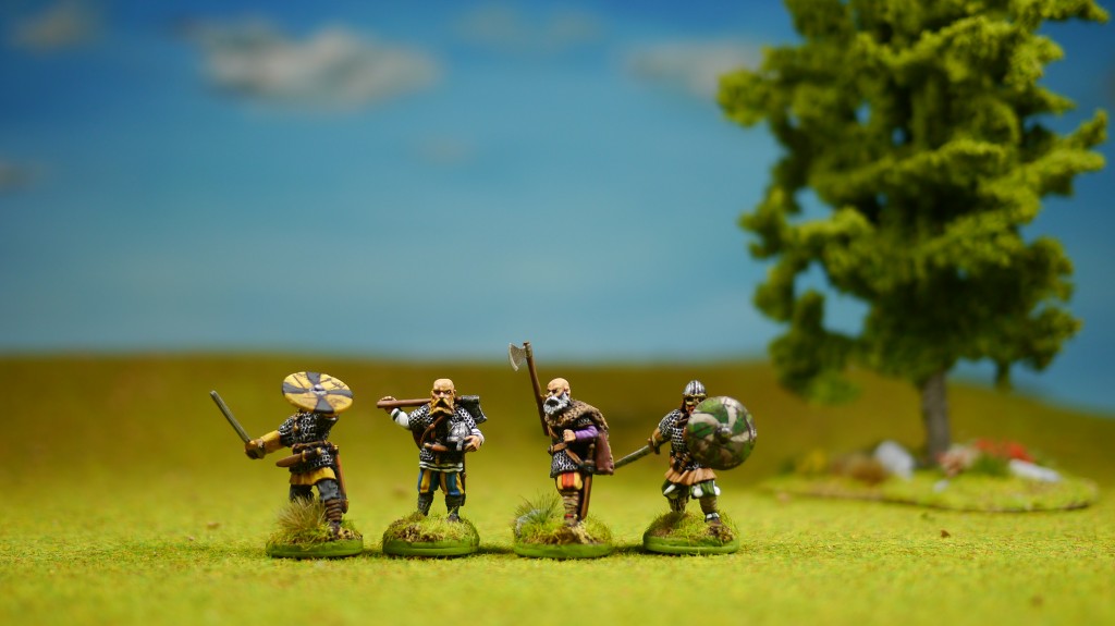 SAGA Viking Hirdmen (figures from Gripping Beast)